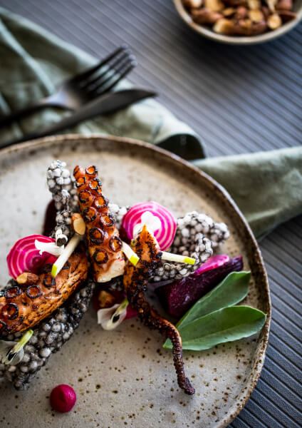 Beautifully presented Fremantle Octopus